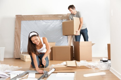 Local movers helping with a home move in Edgware