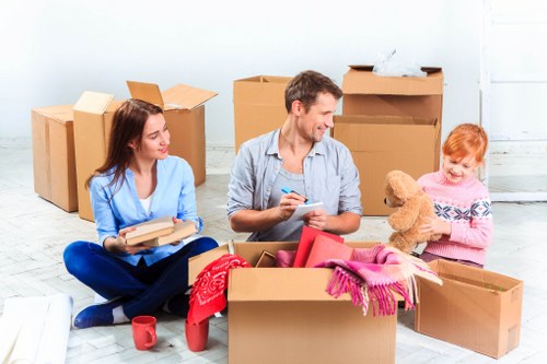 Local moving van service for house moves in Edgware