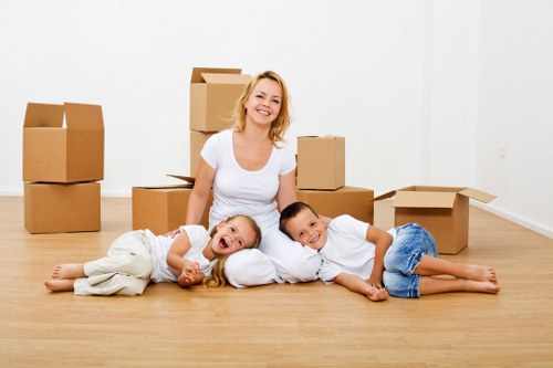 Careful furniture handling for a flat or house move in Edgware