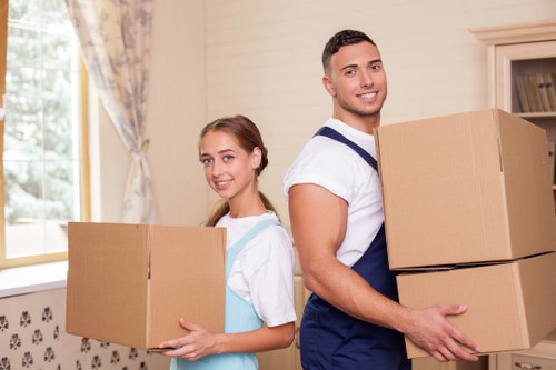 Local movers handling stairs and access challenges in Edgware