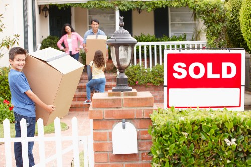Commercial relocation supplies prepared for an Edgware business move